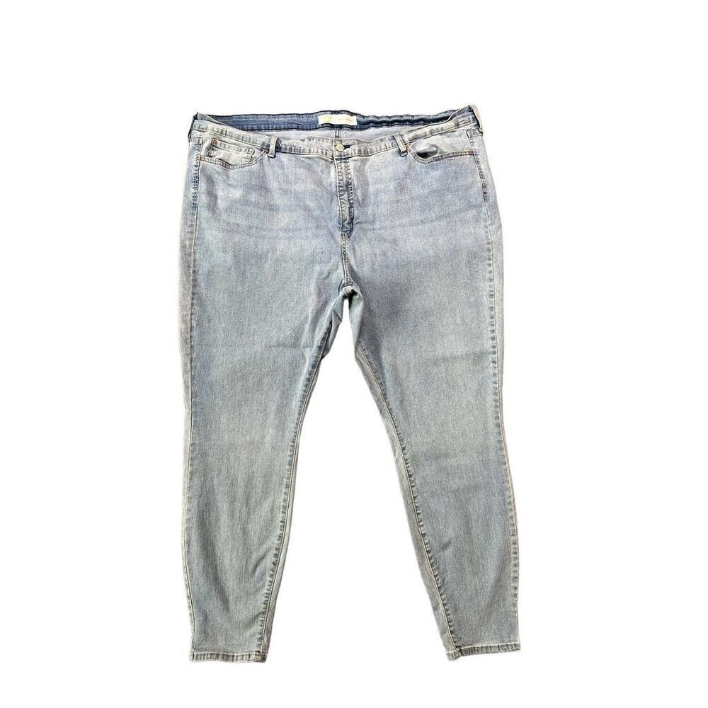 Signature by Levi & Strauss Jeans Women’s 28 Plus Size Mid Rise Super Skinny